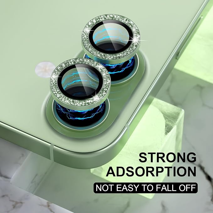 Choiche Compatible for iPhone 17 Camera Lens Protector Bling, 9H Tempered Glass - Image 6