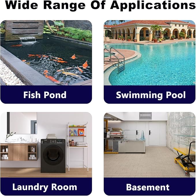 Sump Pump Alarm, 110v High Water Level Detector Alarm, Water Leak Detection - Image 4