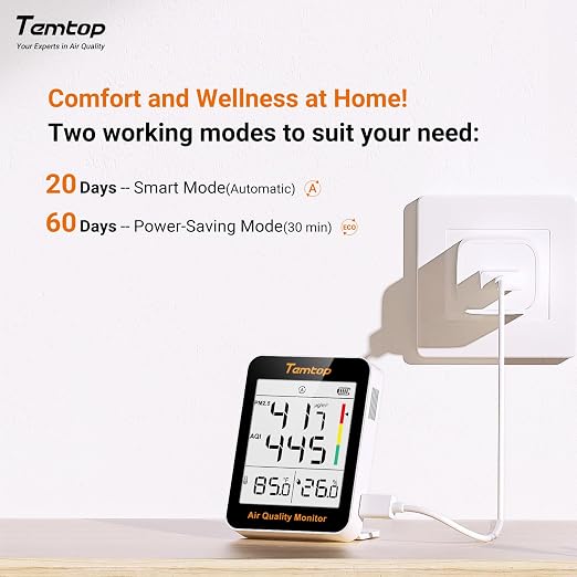 Temtop Air Quality Monitor - Image 4