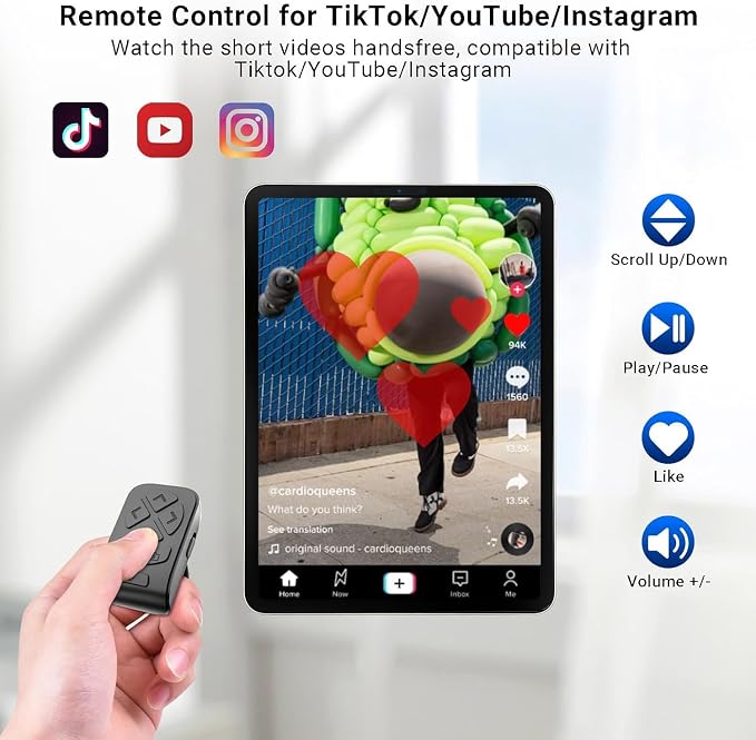 Locthal Scrolling Ring Remote for TikTok YouTube Instagram, Scroller Page - Image 4
