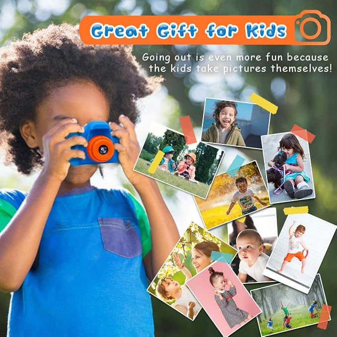 Seckton Upgrade Kids Selfie Camera, Christmas Birthday Gifts - Image 4