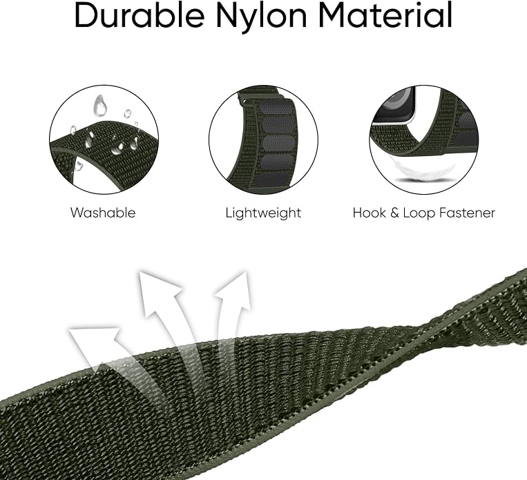 6 Pack Sport Nylon Loop Band Compatible - Image 2