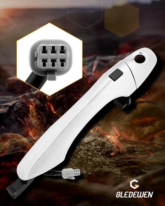 Front Left Handle w/Smart Keyless Entry System, Compatible - Image 7