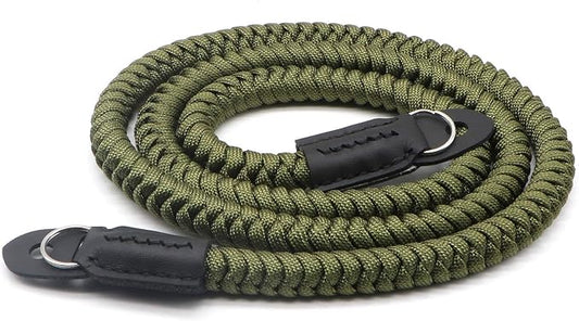 Paracord Woven Camera Neck Shoulder Strap Belt Hand Compatible by HITHUT