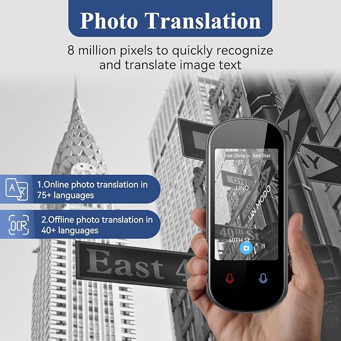 Language Translator Device, VORMOR Two-Way AI Voice Translator - Image 5