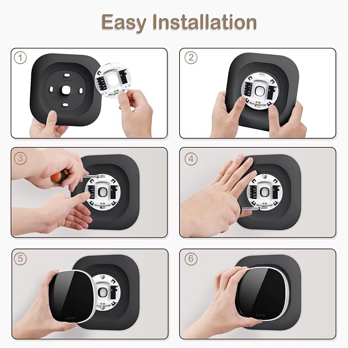 CaseBot Wall Plate for New 2025 ecobee Smart Thermostat Essential Thermostat - Image 6