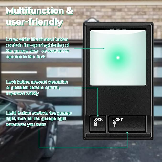 Garage Door Opener Control Panel - Image 3