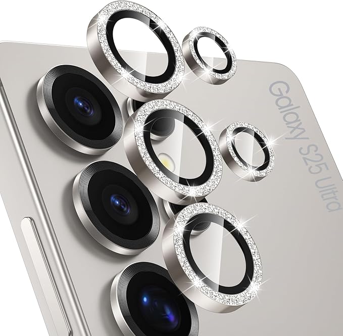Tensea (3+2PCS Compatible with Samsung Galaxy S25 Ultra Camera Lens Protector by Tensea