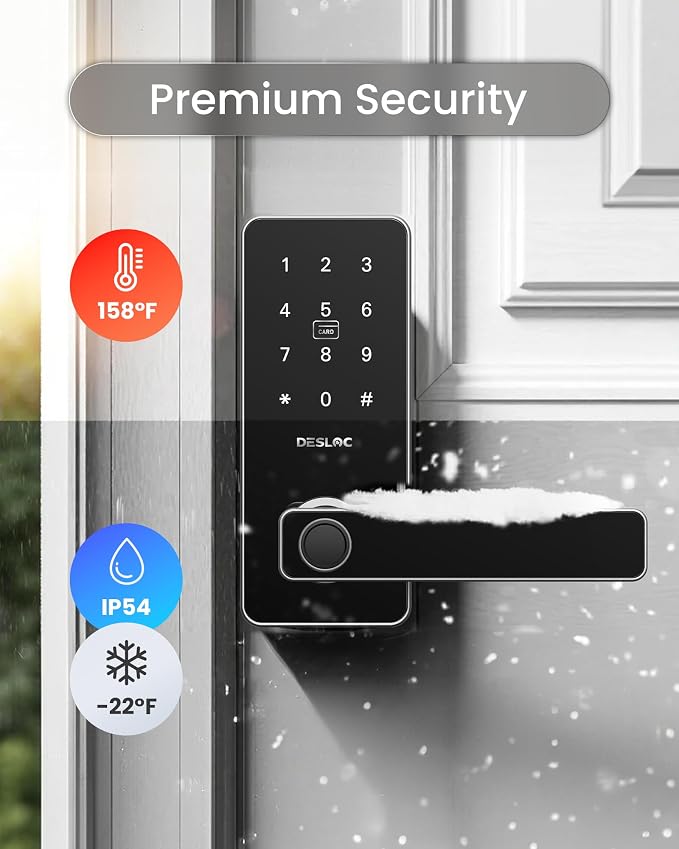 DESLOC B200L Fingerprint Smart Lock - Image 6