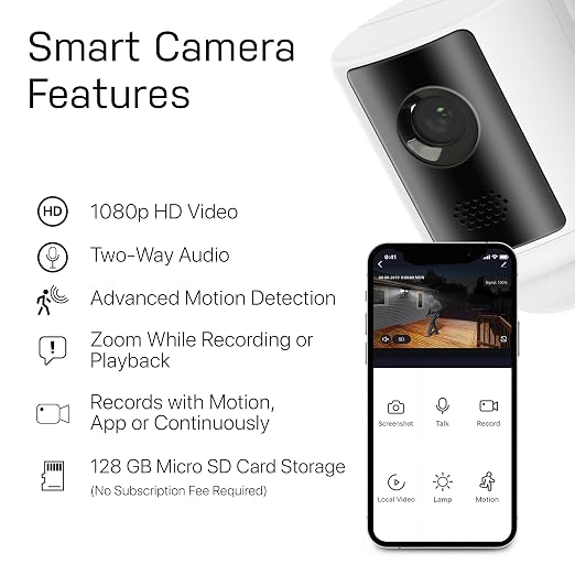 Feit Electric SEC3000/CAM/WIFI Outdoor LED Smart Security Camera - Image 4