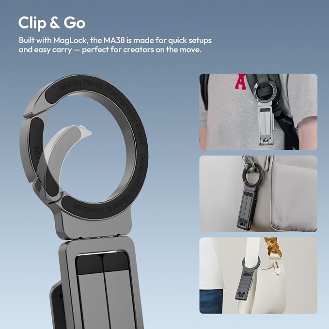 ULANZI MA38 Magnetic Phone Tripod - Image 4