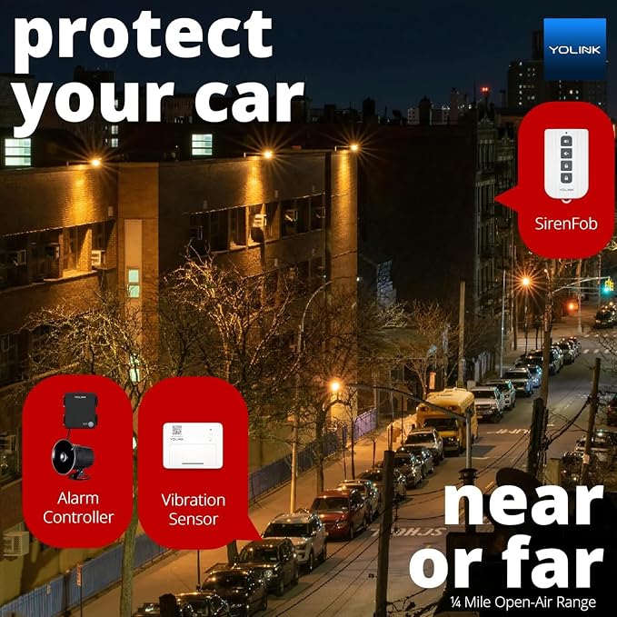 YoLink Hub and Outdoor Security Siren & Smart Alarm Controller Kit - Image 7