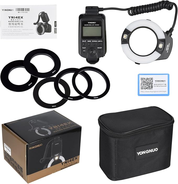 YONGNUO YN-14EX YN14EX TTL Macro Ring Flash, LED Flash Light - Image 4