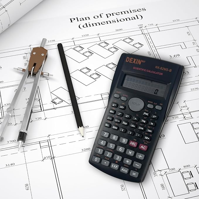 16 Pack 2 Line Engineering Scientific Calculator, Basic Construction - Image 6