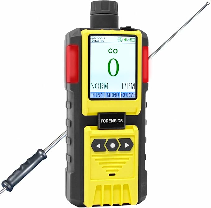 Carbon Monoxide Analyzer for Biogas and Landfill | H2 Compensated CO Sensor | by FORENSICSDETECTORS