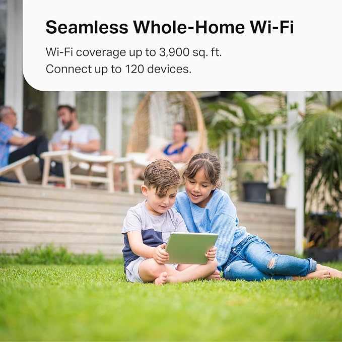 TP-Link Deco X15 Dual-Band AX1500 WiFi 6 Mesh Wi-Fi System | Replaces Routers - Image 3