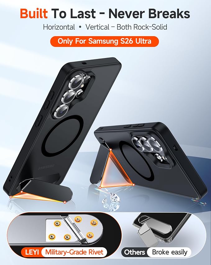 LeYi for Samsung Galaxy-S26-Ultra Case: for Magsafe S 26 Ultra Phone Funda para - Image 3