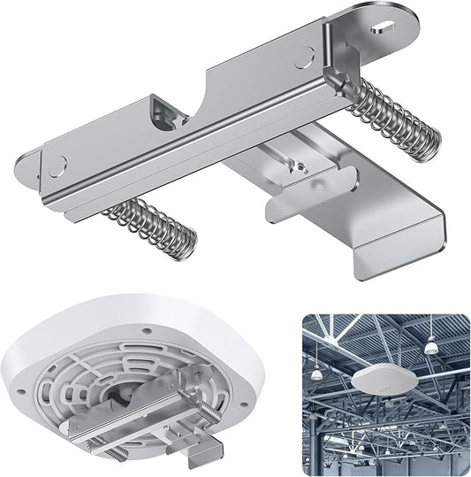 Eero PoE 7 & 6 T-Bar Ceiling Mount, Aluminum Tool-Free WiFi AP Bracket | T-Bar by EDUPLOVE
