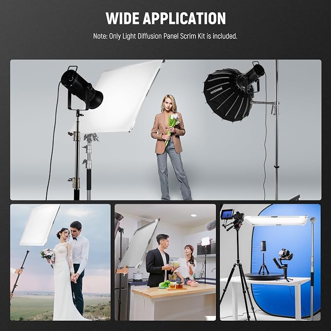 NEEWER Light Diffusion Panel Scrim Kit - Image 4