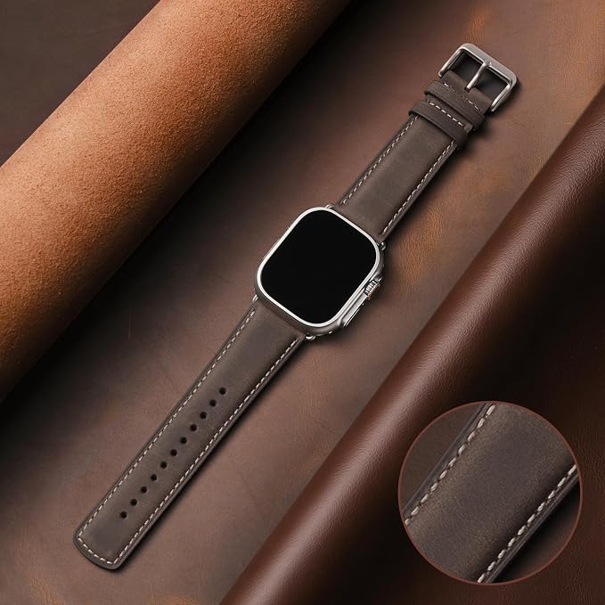 SUNFWR Leather Bands Compatible - Image 2