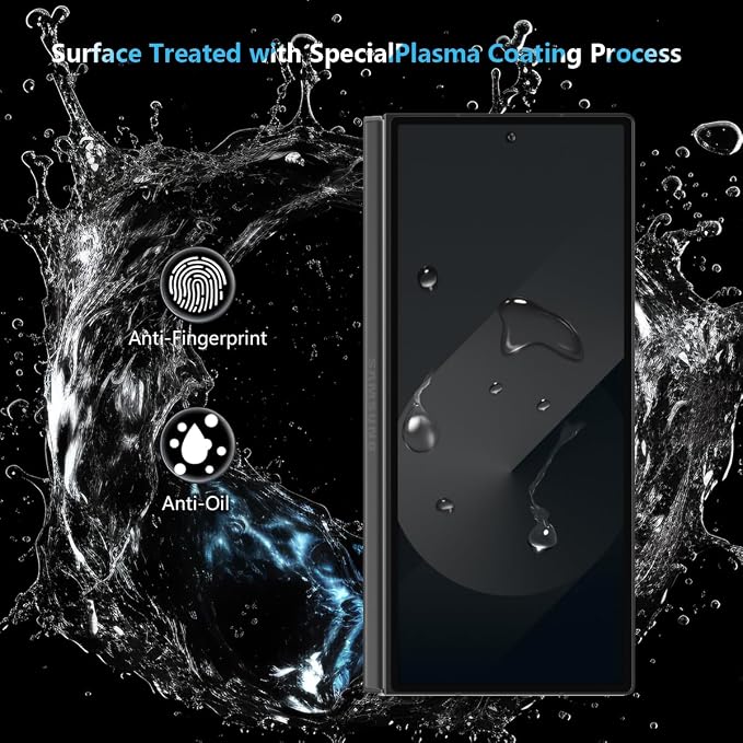 2 Pack Outer Tempered Glass for Samsung Galaxy Z Fold 6 5G Screen Protector - Image 5