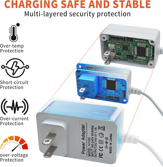 15W Power Adapter Charger for Google WiFi AC2200/Nest Hub - Image 5