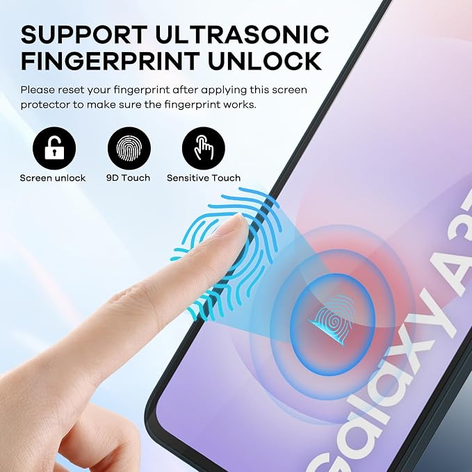 4+4 Pack for Samsung Galaxy A37 5G Screen Protector & Phone Camera Lens - Image 6