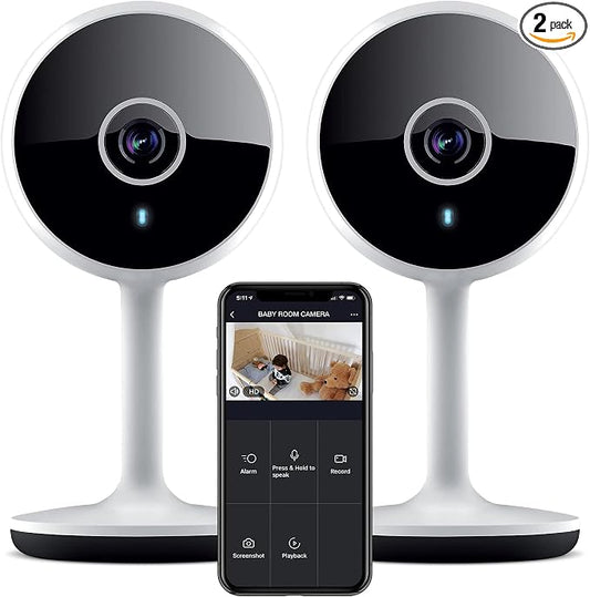 Geeni Vivid Indoor Smart Security Camera – HD Live Stream Camera by Geeni