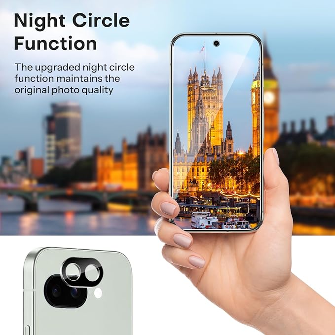 OMOTON 3 Pack Screen Protector for Google Pixel 10a +2 Pack Camera Lens - Image 6