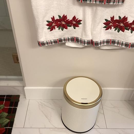 URALFA Automatic Motion Sensor Bathroom Trash Can - Image 3