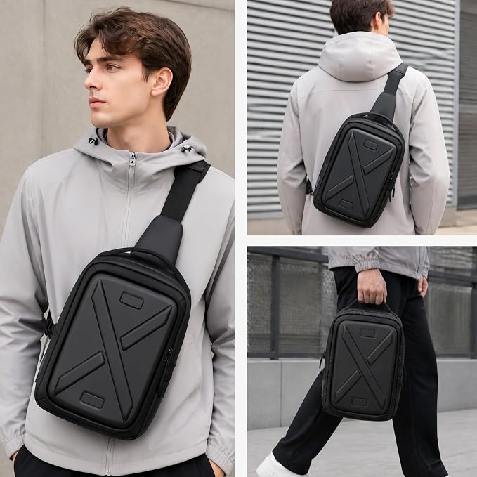 Besnfoto Camera Hardshell Case Crossbody Camera Sling Bag Small Waterproof - Image 6