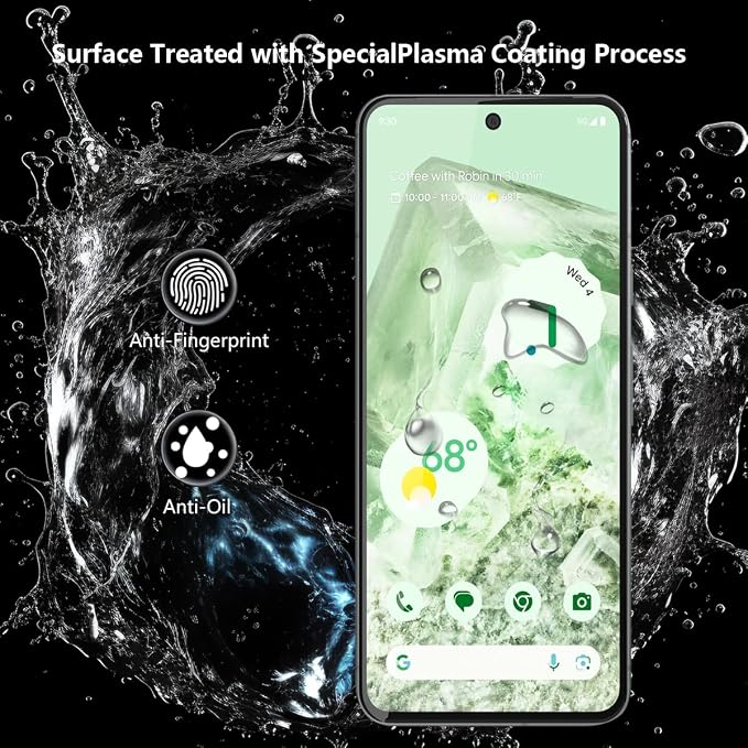 1 Pack for Google Pixel 8 Privacy Screen Protector. Anti Scratch, Self-Healing - Image 5