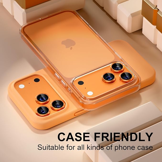 Misea Compatible for iPhone 17 Pro/iPhone 17 Pro Max Camera Lens Protector - Image 5