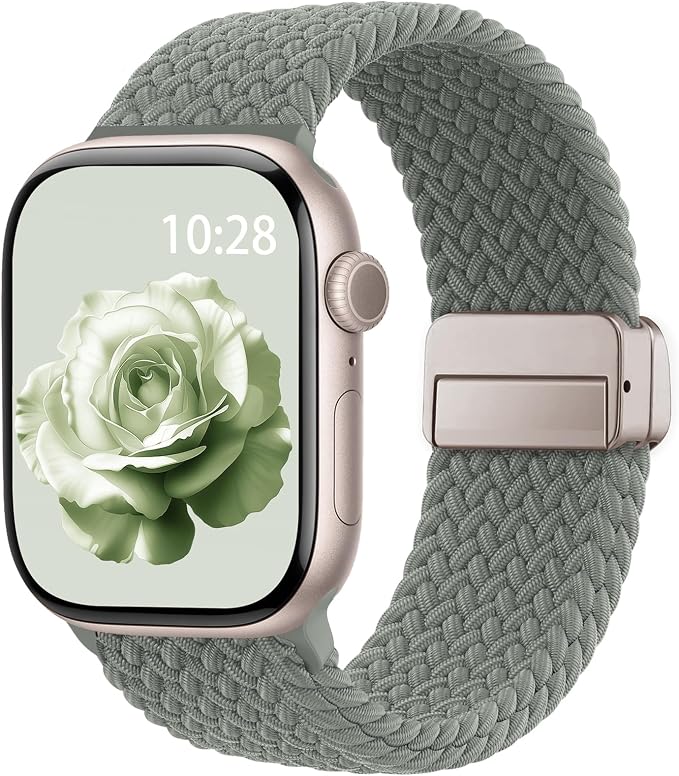 Braided Stretchy Band Compatible by HEARTBOOM