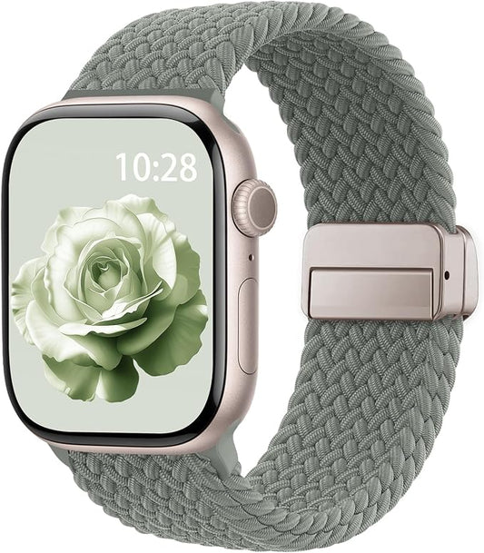 Braided Stretchy Band Compatible by HEARTBOOM