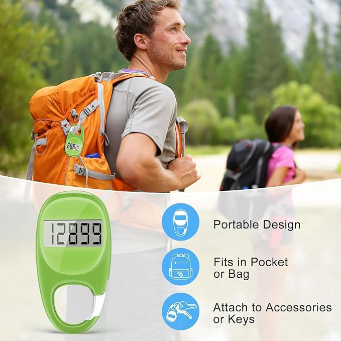Simple Pedometer for Walking, Accurate Step Tracker - Image 5