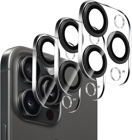3 Pack Dengduoduo Tempered Glass Camera Lens Protector by Dengduoduo