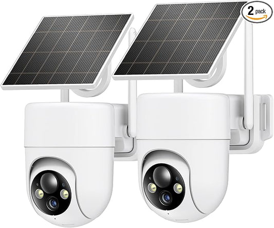 Oculview 2K Solar Security Cameras Wireless Outdoor, Cameras by Oculview