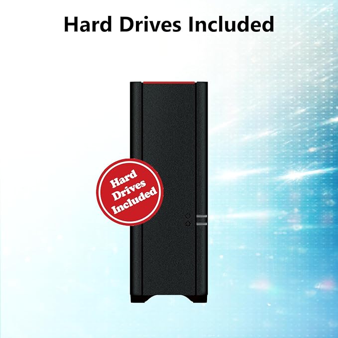 BUFFALO LinkStation 210 4TB 1-Bay NAS Network Attached Storage - Image 5