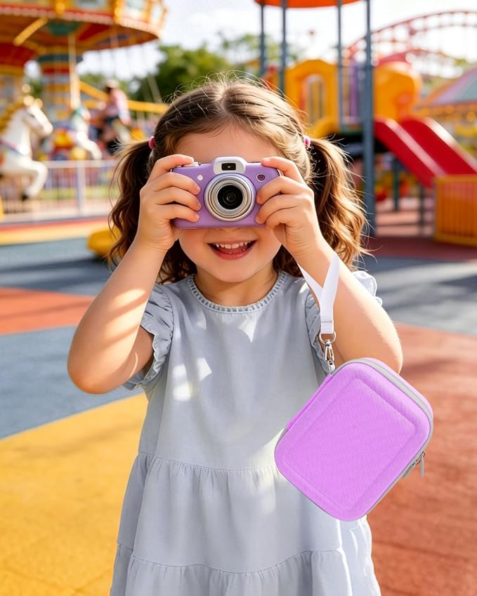 Krypthos Kids Instant Print Camera Case, Durable Protective Digital Video - Image 4
