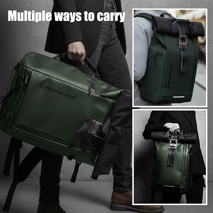 Besnfoto Camera Backpack, Waterproof Travel Camera Bag - Image 5