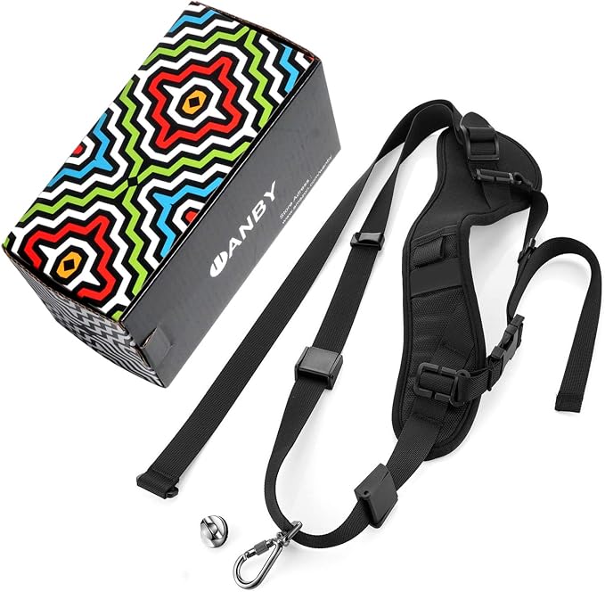 Camera Strap Padded Shoulder Neck Strap Quick Release Sling Belt | Adjustable - Image 2