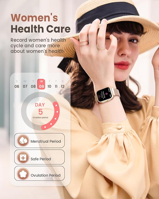 Smart Watch for Women for iPhone Android: 1.85"Smartwatch - Image 9