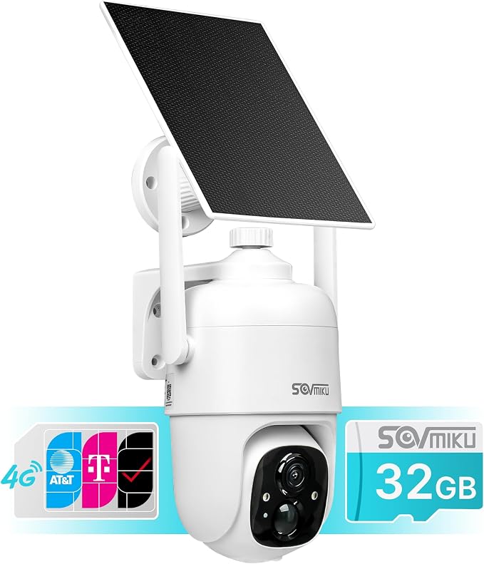 Vicohome 4G LTE Cellular Security Camera Wireless Outdoor, $14.9/Month by sovmiku