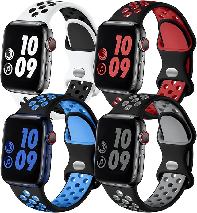 Adorve 4 Pack Sport Bands Compatible by Adorve