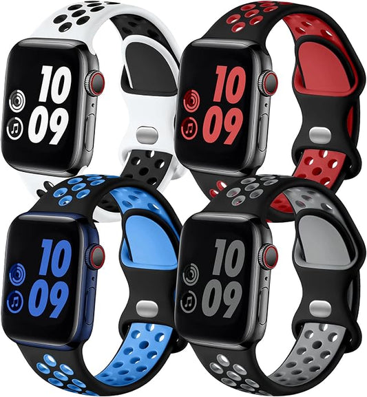 Adorve 4 Pack Sport Bands Compatible by Adorve