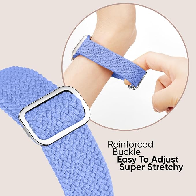 6 Pack Braided Stretchy Bands Compatible - Image 5