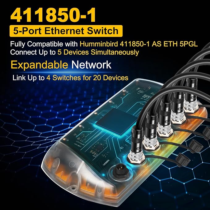 411850-1 AS ETH 5PGL Ethernet Switch - Image 2