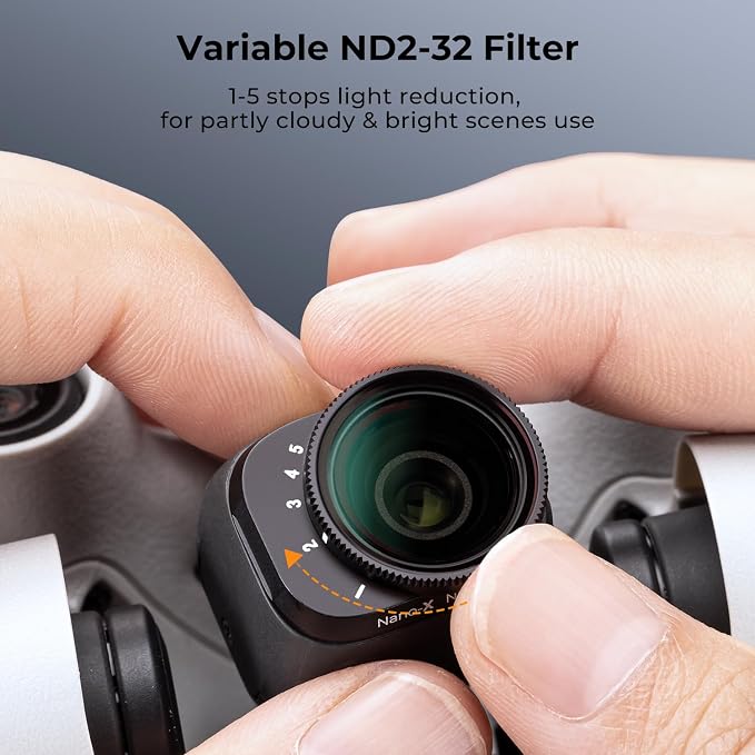 K&F Concept Mini 3 Pro Variable ND2-32 ND Filter Compatible - Image 3