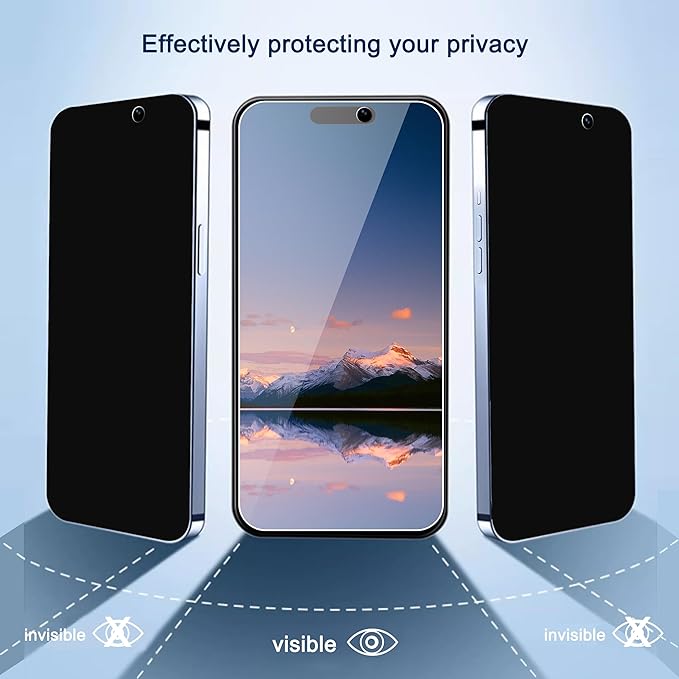 Ailun 3Pack Privacy Screen Protector - Image 2